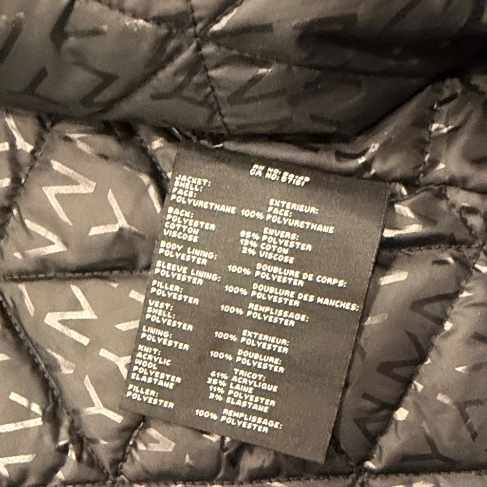 Marc New York Men's Charcoal Grey Quilted Vest - Picture 5 of 8